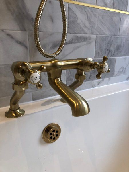 Bath filler and shower hose by JC Plumbing
